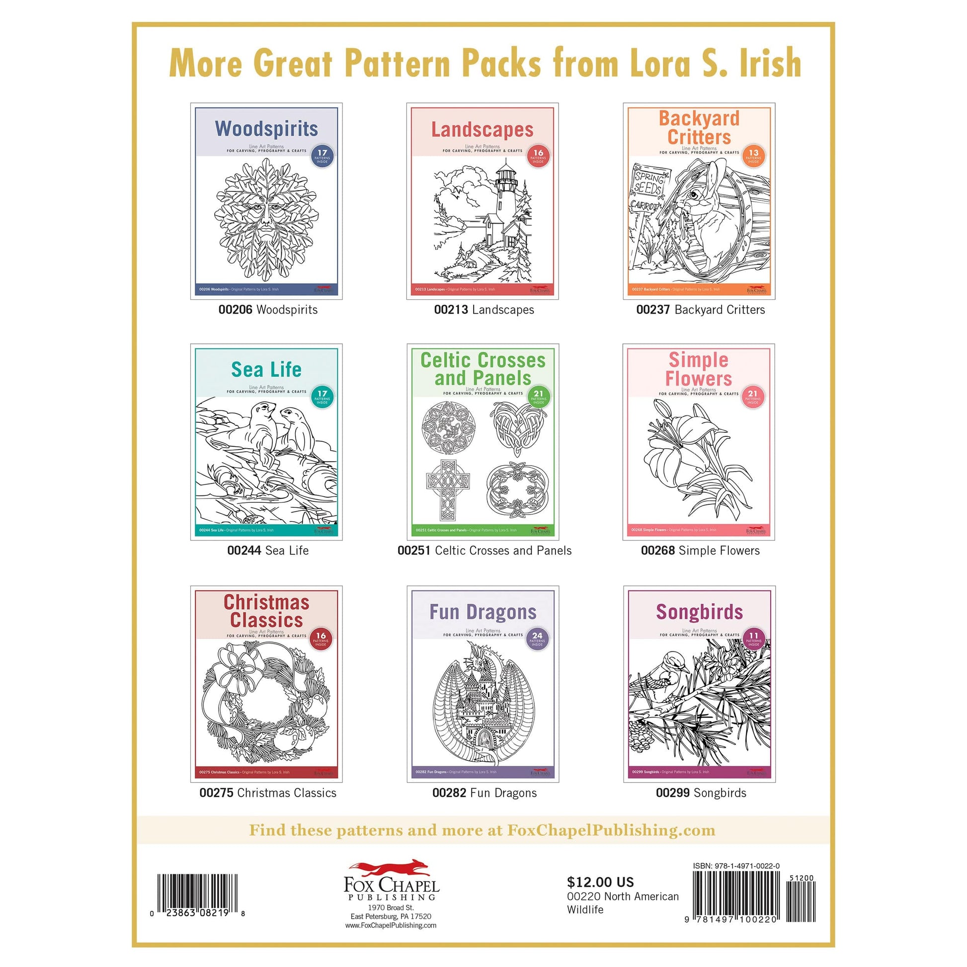 North American Wildlife Carving Patterns Pack alt 1