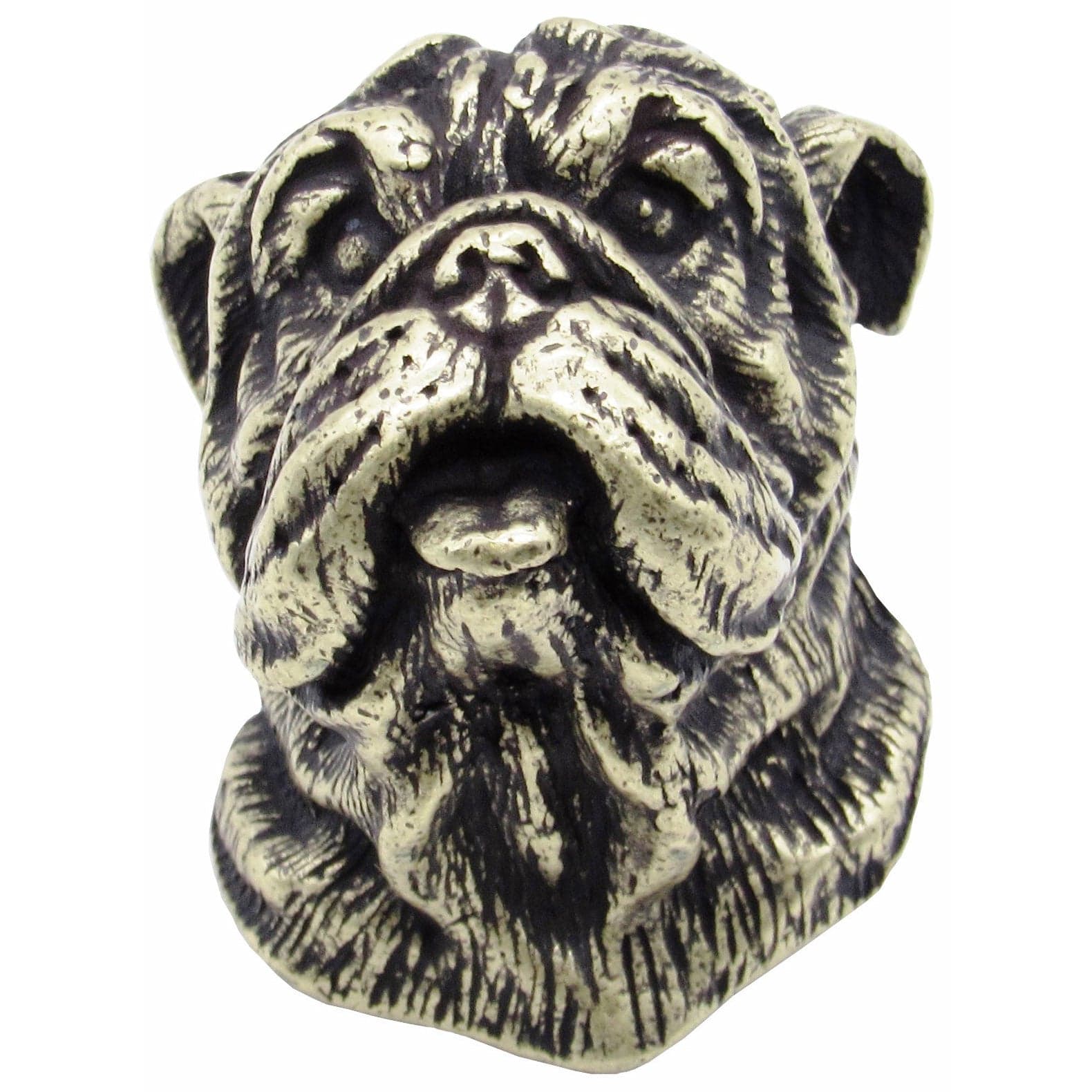 Bulldog Knob Brass Oxide alt 0