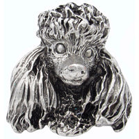 Poodle Knob Pewter Oxide alt 0