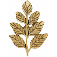 Fern Leaf Knob Lux Gold alt 0