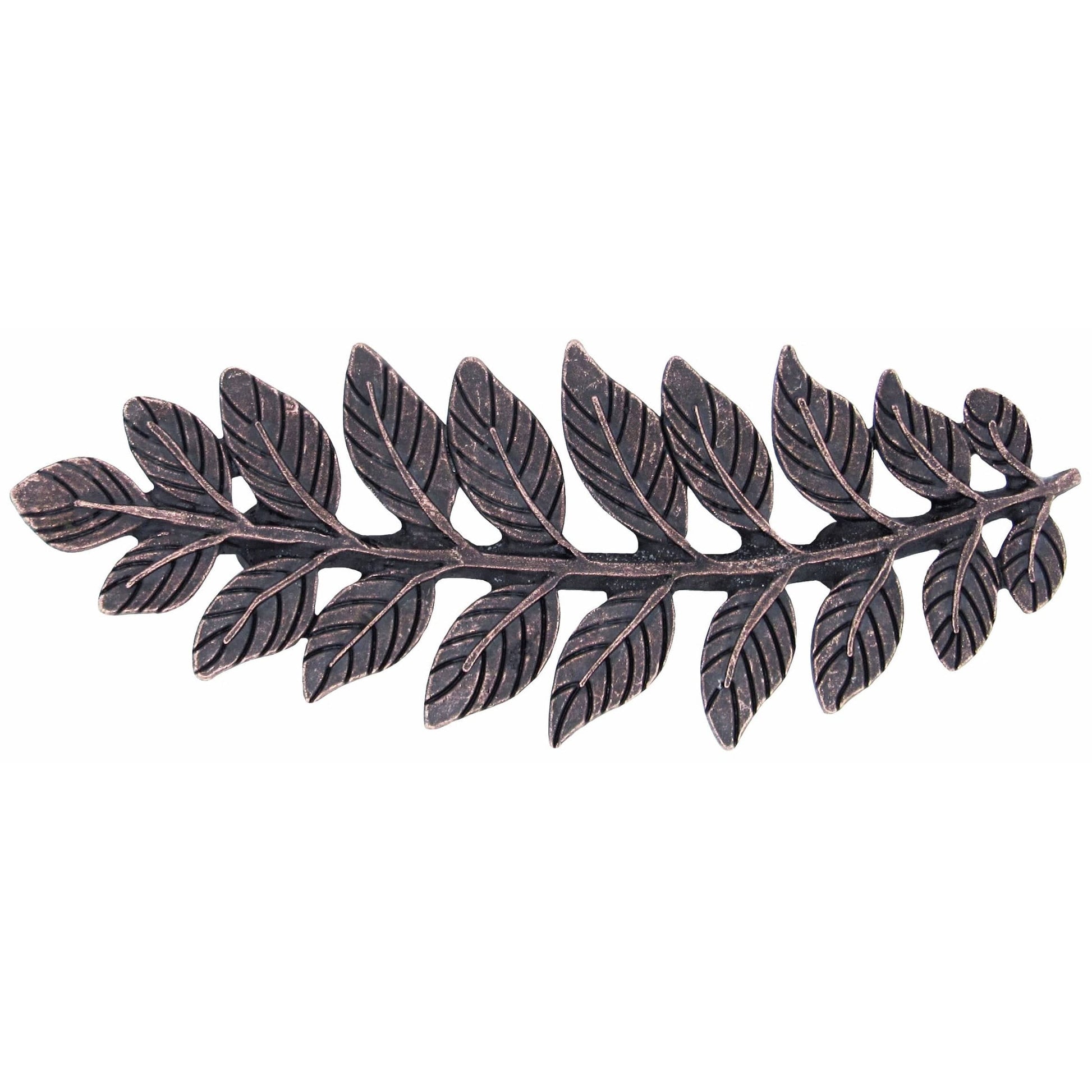 Fern Leaf Pull 2-15/16" Center Oil Rubbed Bronze alt 0