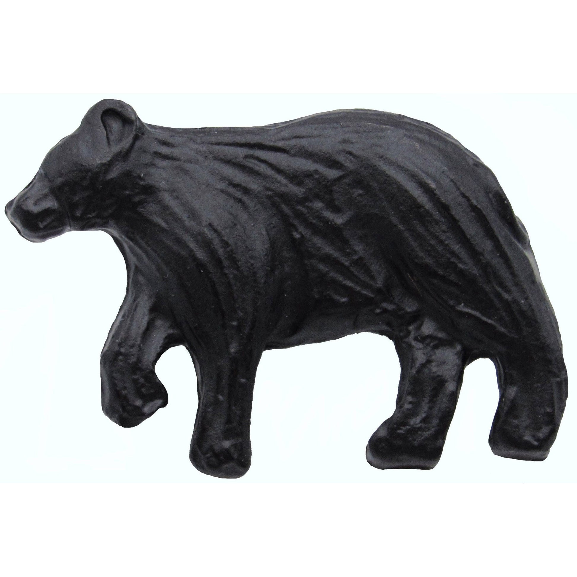 Bear Left Facing Knob Matte Black alt 0