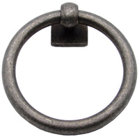 Traditional Ring Pull Pewter Oxide alt 0