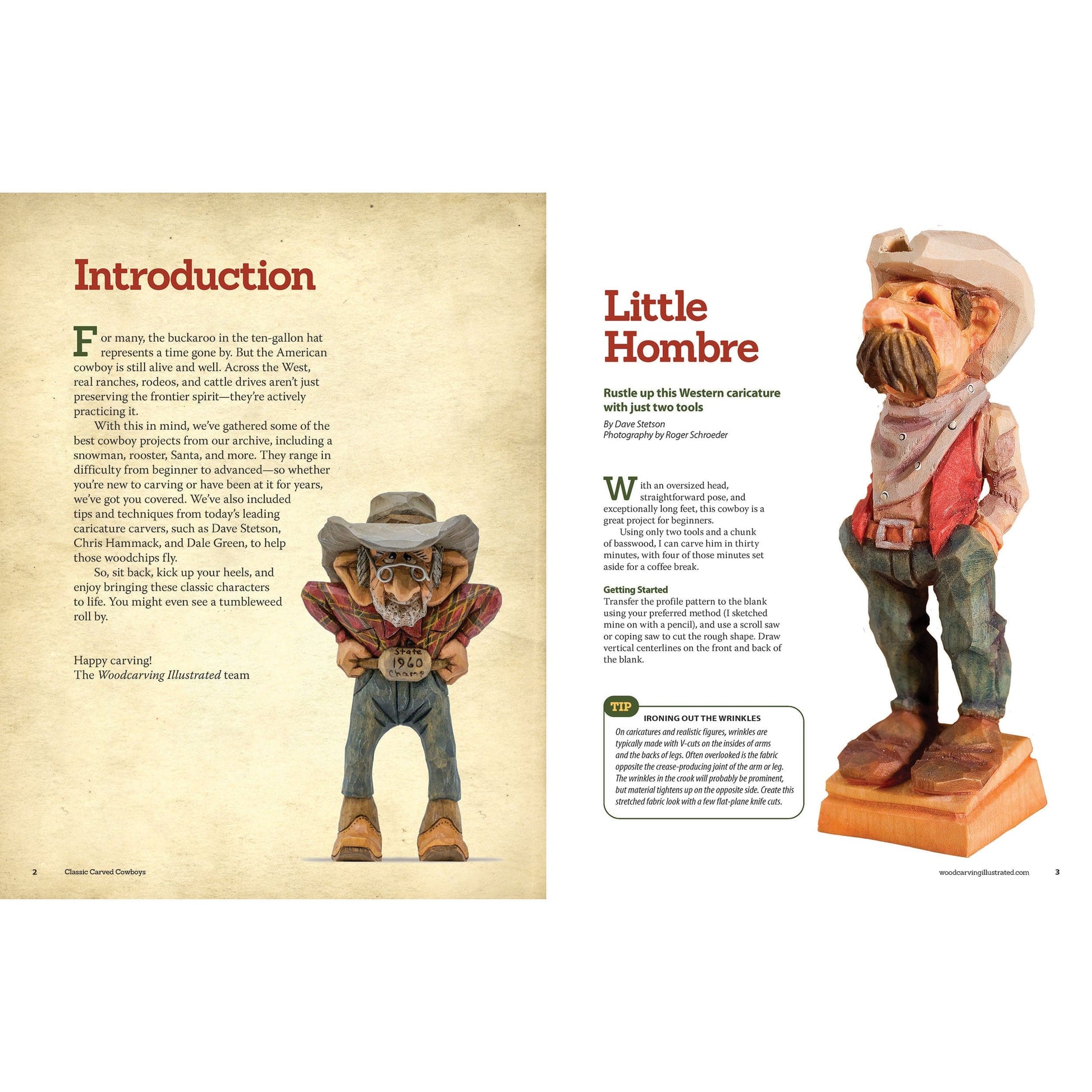 Classic Carved Cowboys alt 0