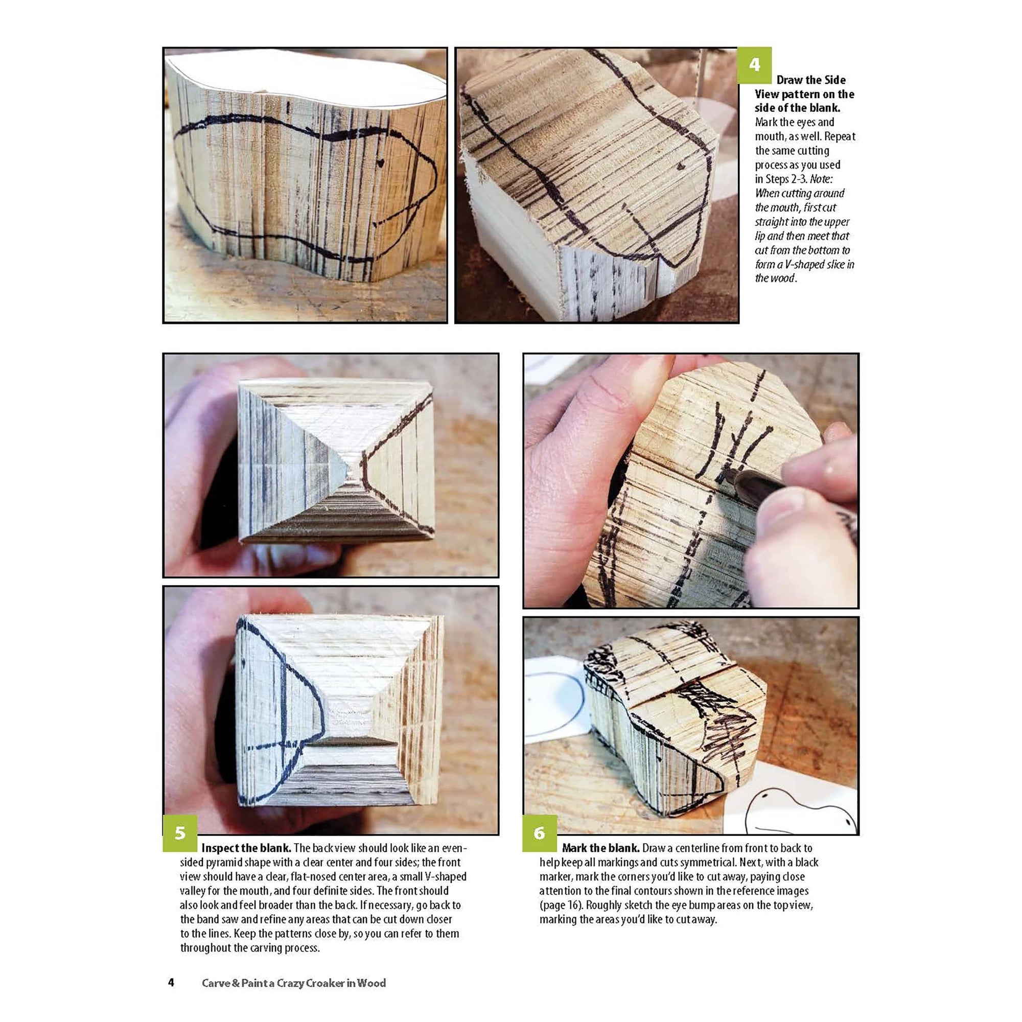 Carve & Paint a Crazy Croaker in Wood alt 0