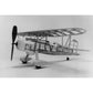 Curtiss P-6E Hawk Airplane Model Kit alt 0