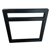 Cube Bench Legs - 20" - Black - Pair alt 0