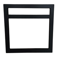 Cube Bench Legs - 20" - Black - Pair alt 0