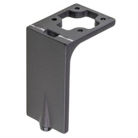 3-15/16" (100 mm) Design Adjustable Furniture Leg Dark Brown alt 0