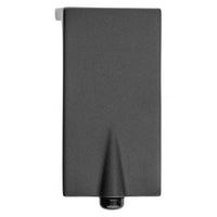 3-15/16" (100 mm) Design Adjustable Furniture Leg Dark Brown alt 0