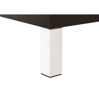 11-3/4" (300 mm) Adjustable Furniture Leg Matte White Pack of 4 alt 0