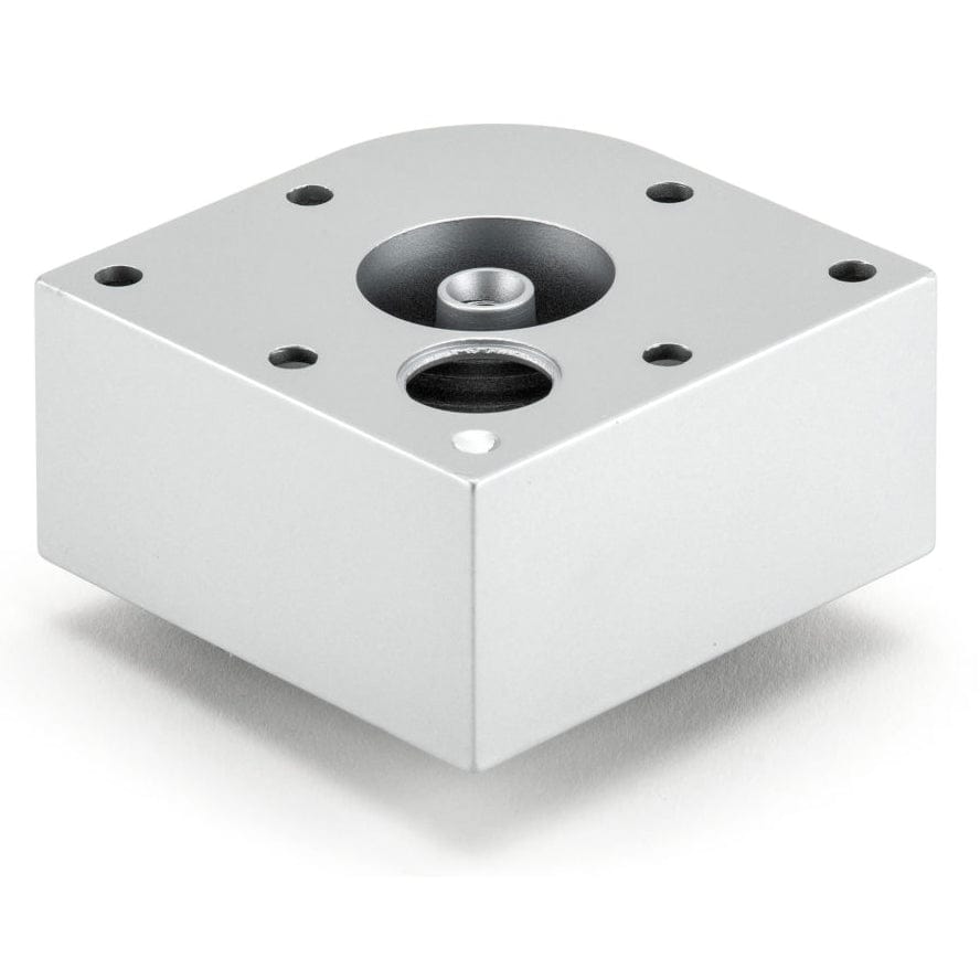 1-9/16" (40 mm) Adjustable Contemporary Furniture Leg Aluminum alt 0