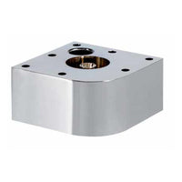 1-9/16" (40 mm) Adjustable Contemporary Furniture Leg Chrome alt 0