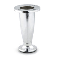 5-29/32" (150 mm) Adjustable Contemporary Furniture Leg Chrome alt 0