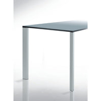 27-1/2" (698 mm) Adjustable Teardrop Design Table Leg Aluminum Pack of 4 alt 0