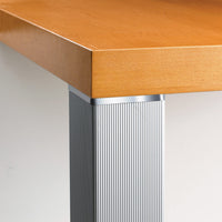 27-1/2" (698 mm) Adjustable Triangular Design Table Leg Aluminum Pack of 4 alt 0