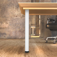 27-1/2" (700 mm) Adjustable Table Leg Stainless Steel Pack of 4 alt 0