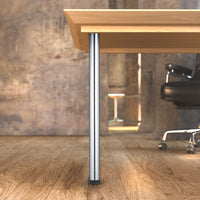 34-1/4" (870 mm) Adjustable Table Leg Chrome alt 0