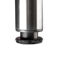 34-1/4" (870 mm) Adjustable Table Leg Brushed Nickel alt 0