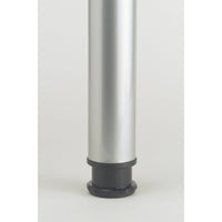 43-1/4" (1100 mm) Adjustable Table Leg Black alt 0