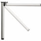 28" (711 mm) Folding AdjustableTable Leg Aluminum alt 0