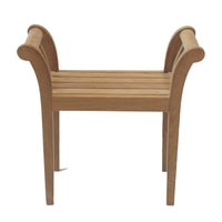 Empire Backless Bench-Stool with Handles alt 0