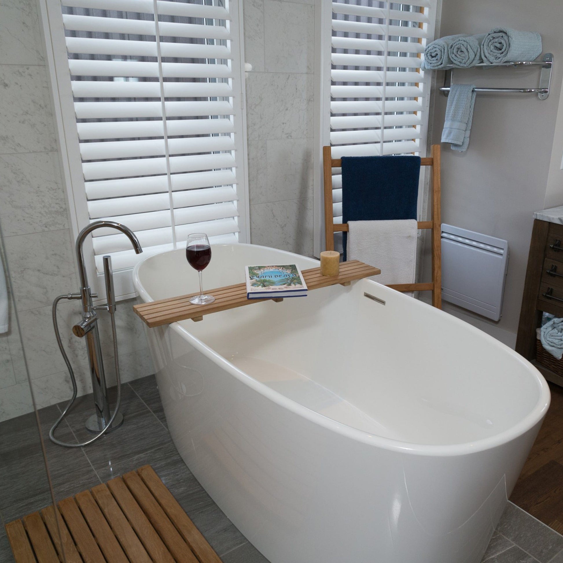 Fiji Tub Seat/Caddy 34-1/2" (88 cm) 5 Slats alt 0