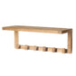 Wall Shelf with 6 Hooks alt 0