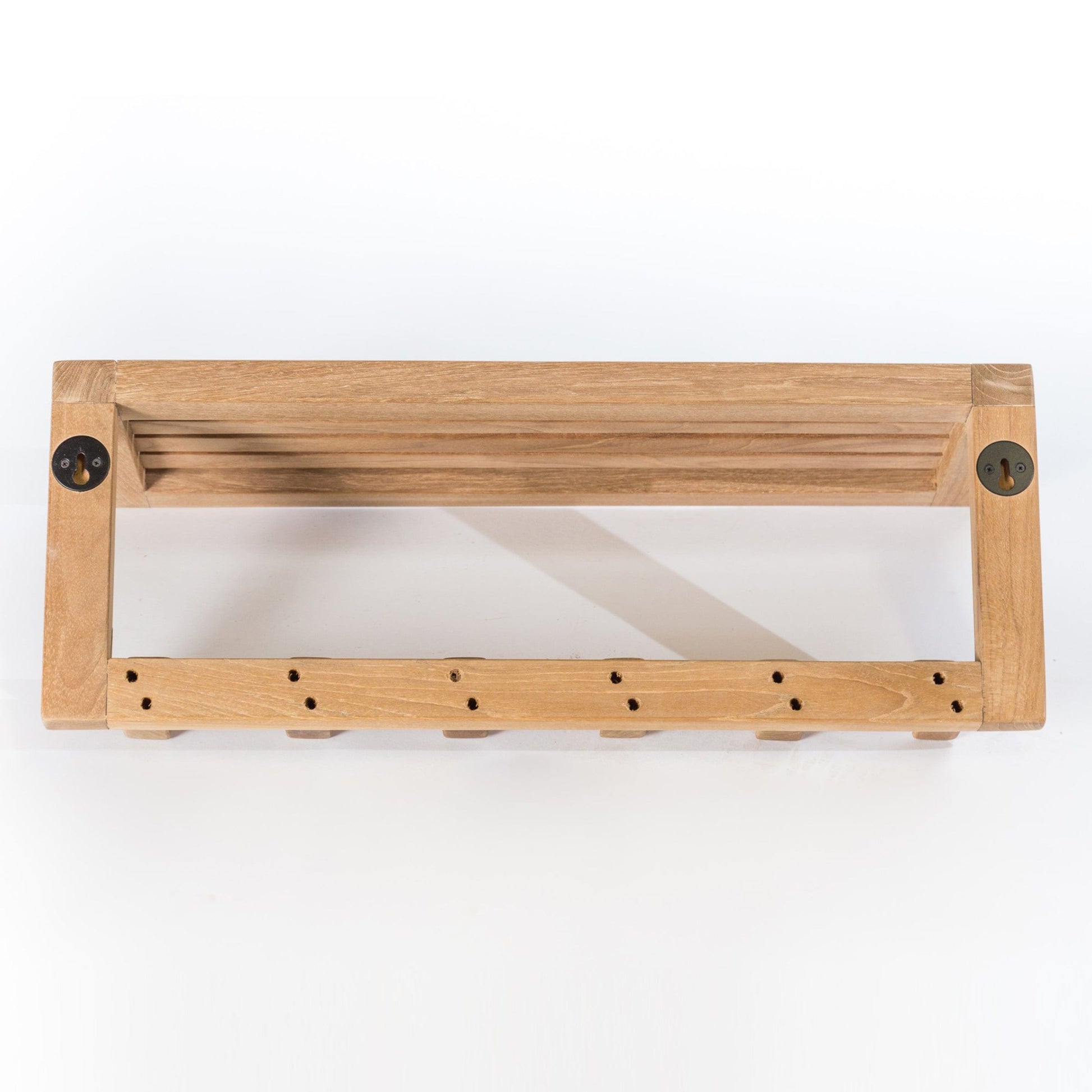 Wall Shelf with 6 Hooks alt 0