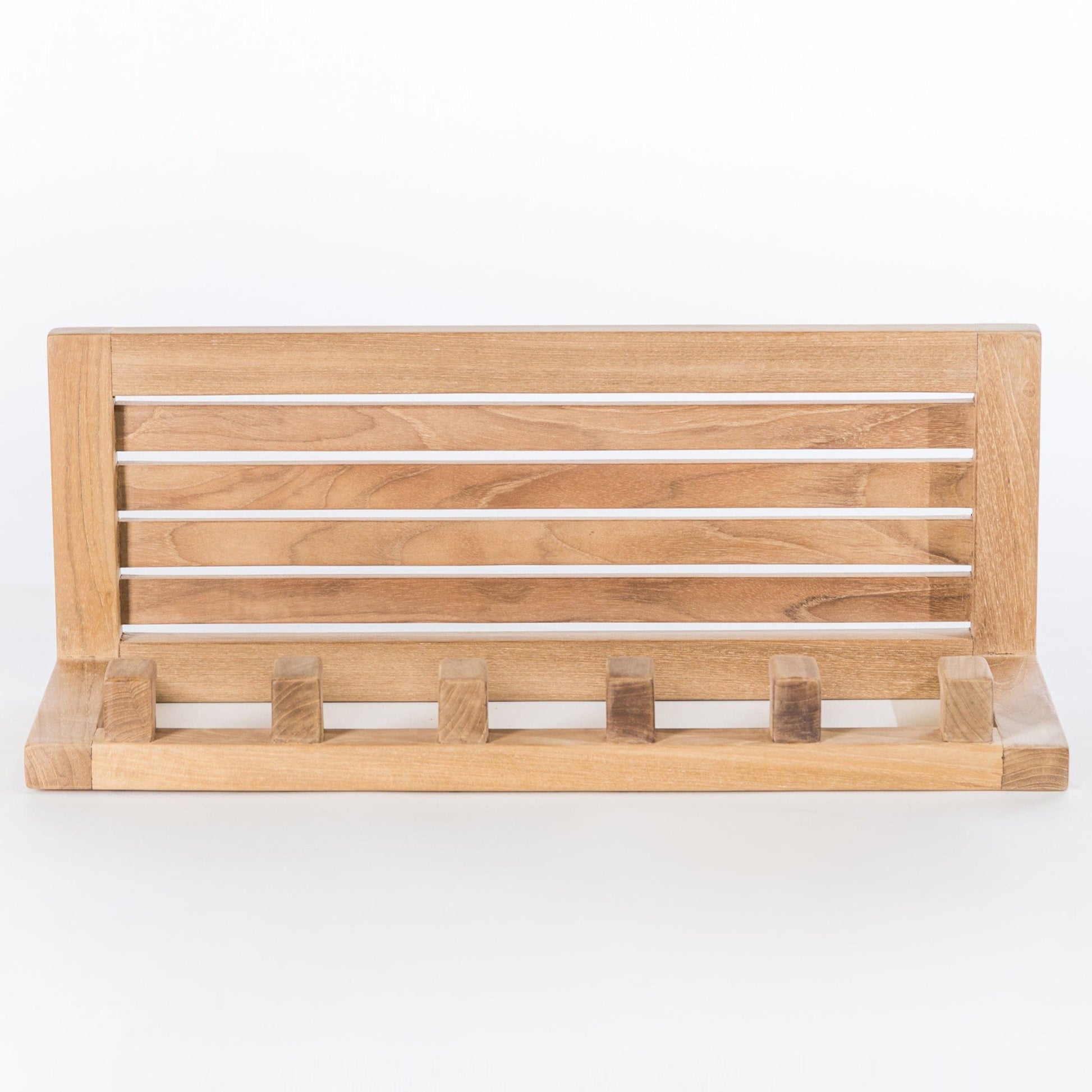Wall Shelf with 6 Hooks alt 0