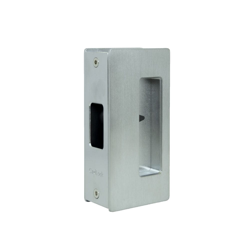 Cavity Sliders CL200 Privacy Pocket Door Handle for 1-3/8" Door Satin Chrome alt 0