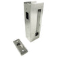 Cavity Sliders CL400 Magnetic Pocket Door Handle for 1-3/4" Door Bright Chrome alt 0