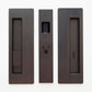 Cavity Sliders CL400 Magnetic Pocket Door Handle for 1-3/8" Door Oil Rubbed Bronze LH Snib alt 0