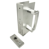 Cavity Sliders CL400 ADA Magnetic Latch Pocket Door Handle for 1-3/8" Door Satin Chrome alt 0