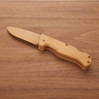 Arlo Wooden Lock Back Folding Pocket Knife - 6-7/8" - Unfinished Kit alt 0