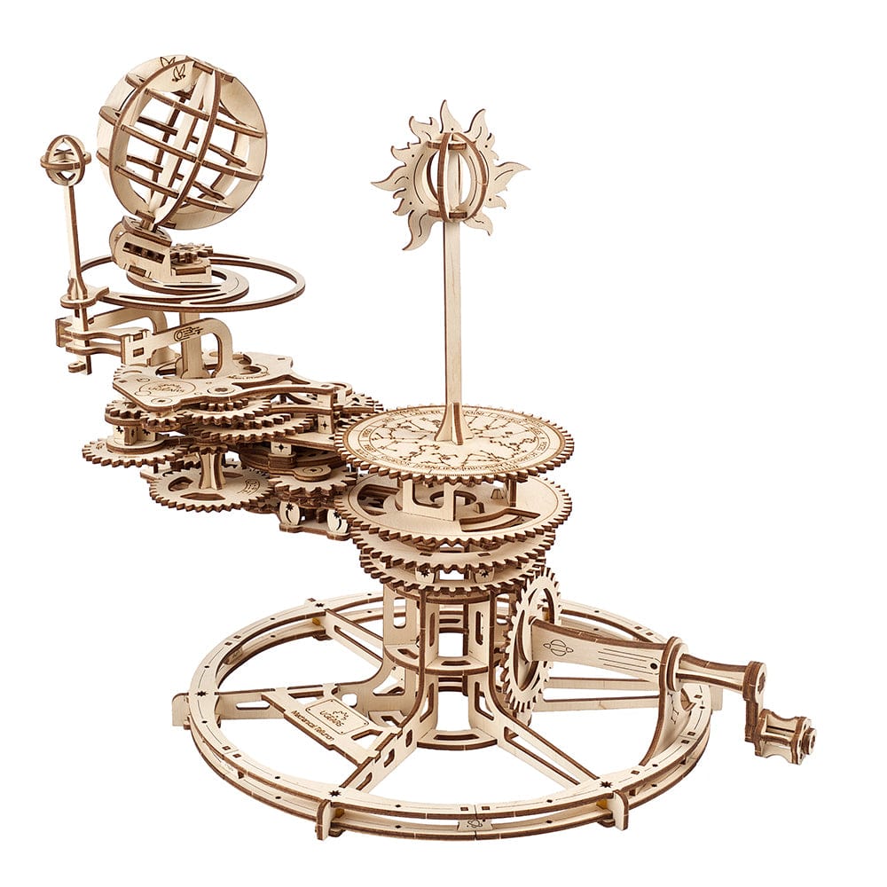 Mechanical Tellurion Wooden Craft Kit