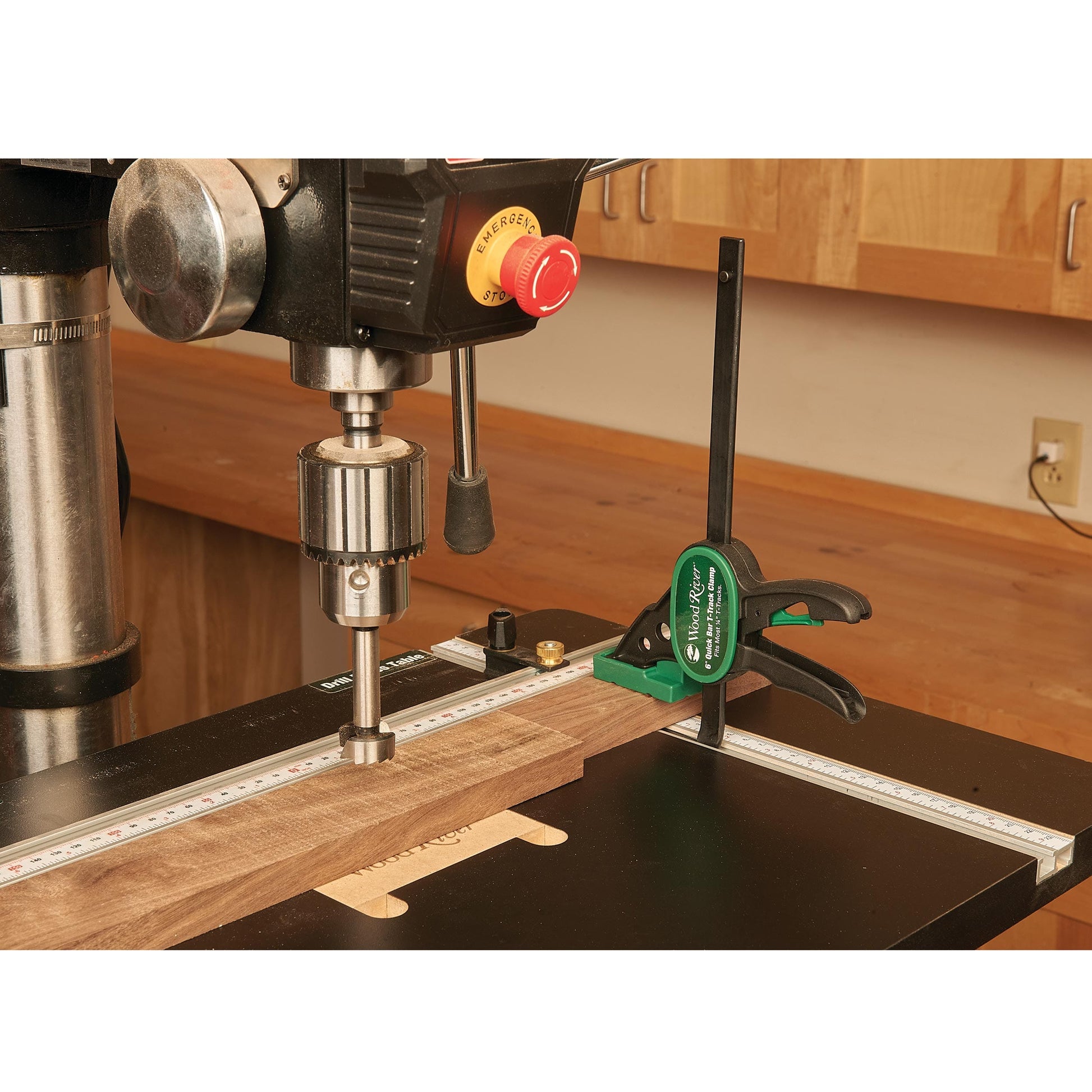 Quick Bar T-Track Clamp - 6" alt 0