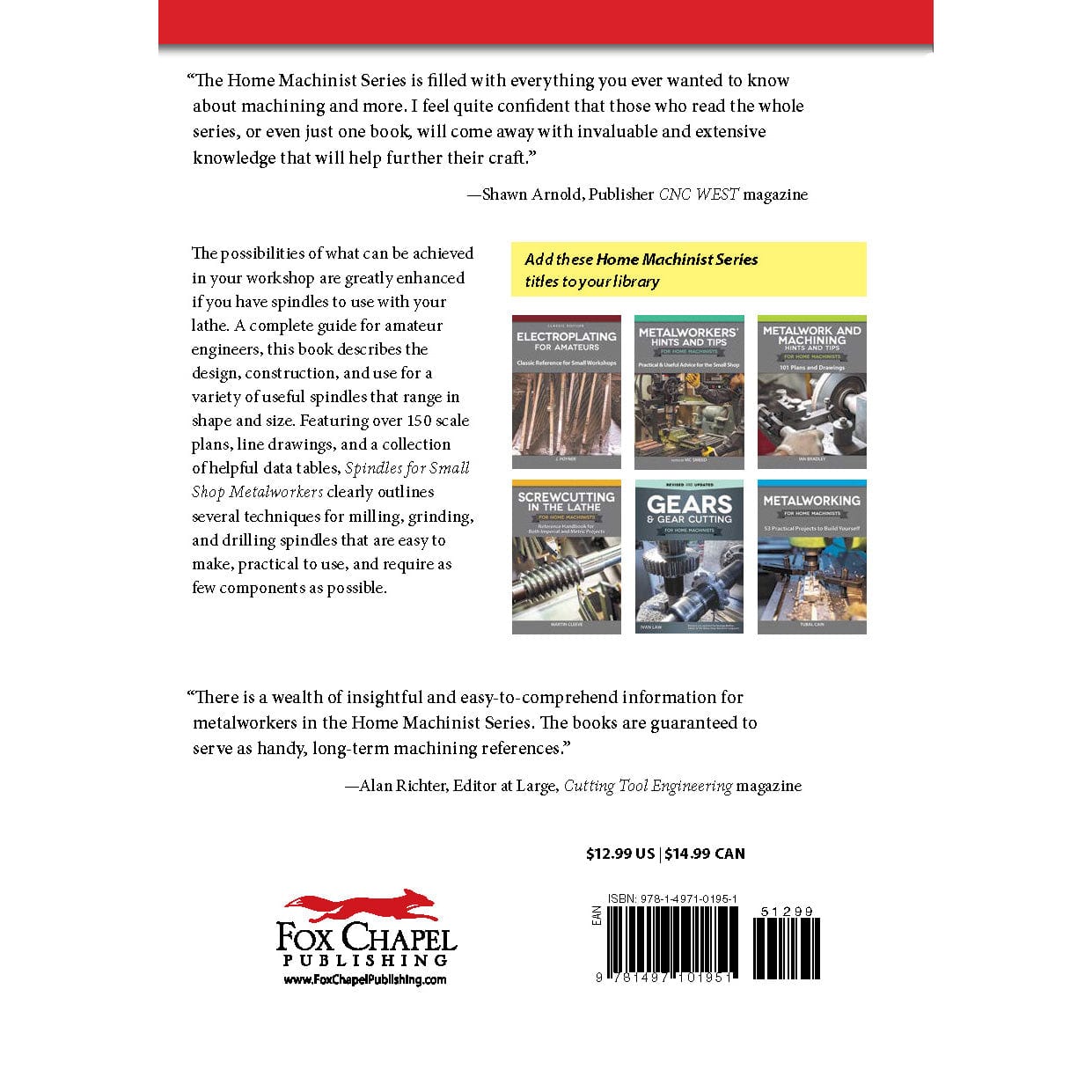 Spindles for Small Shop Metalworkers alt 0