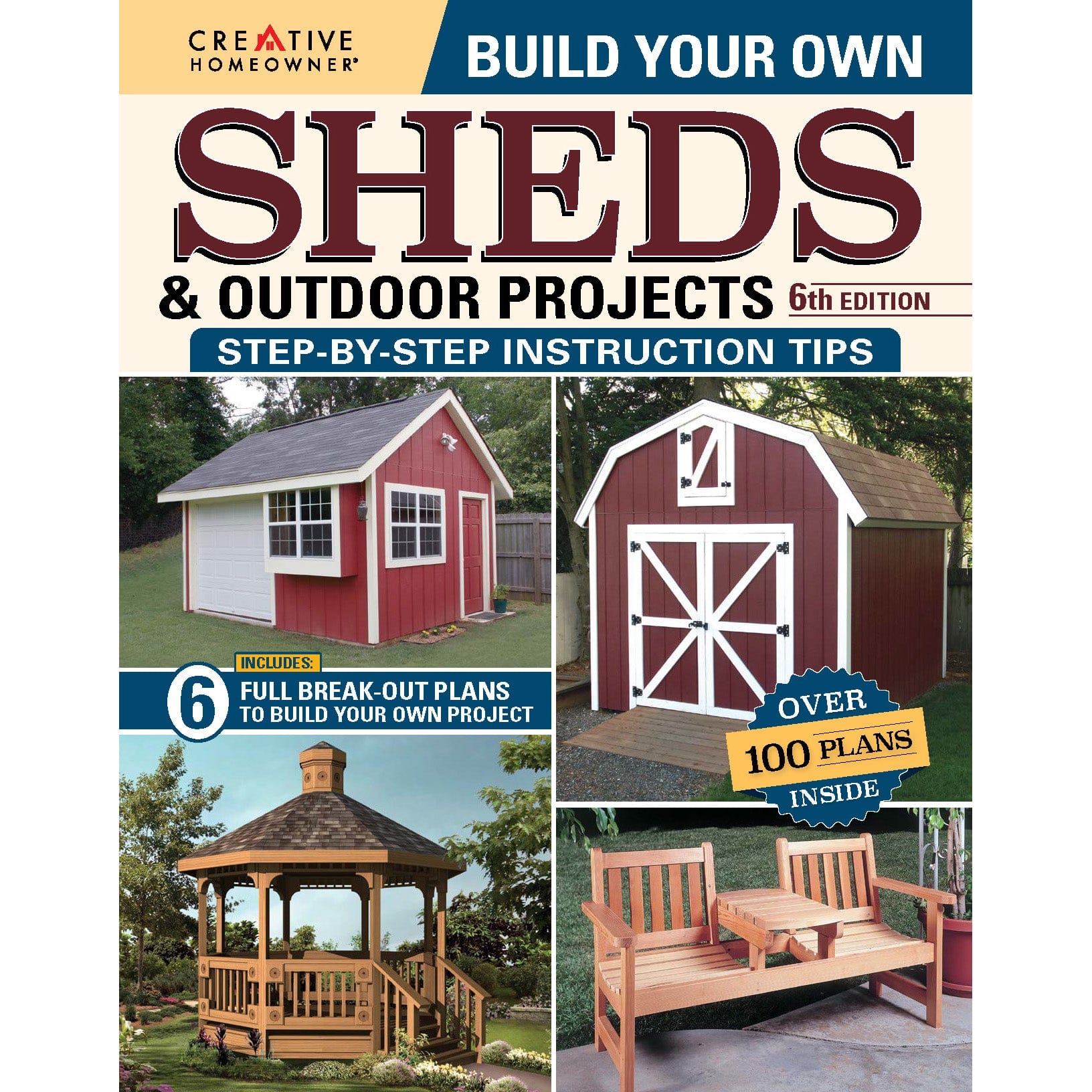 Build Your Own Sheds and Outdoor Projects Manual, Sixth Edit alt 0