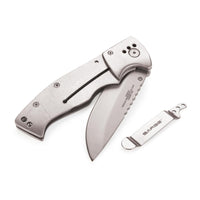 Liner Lock Pocketknife for Hunting and Fishing - 7-3/4" - Unfinished Kit alt 0