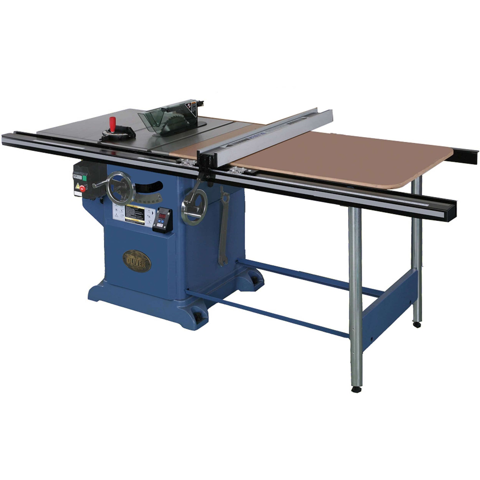 12" Heavy Duty Table Saw - 7.5HP 3Ph with 52" Rail and side table alt 5