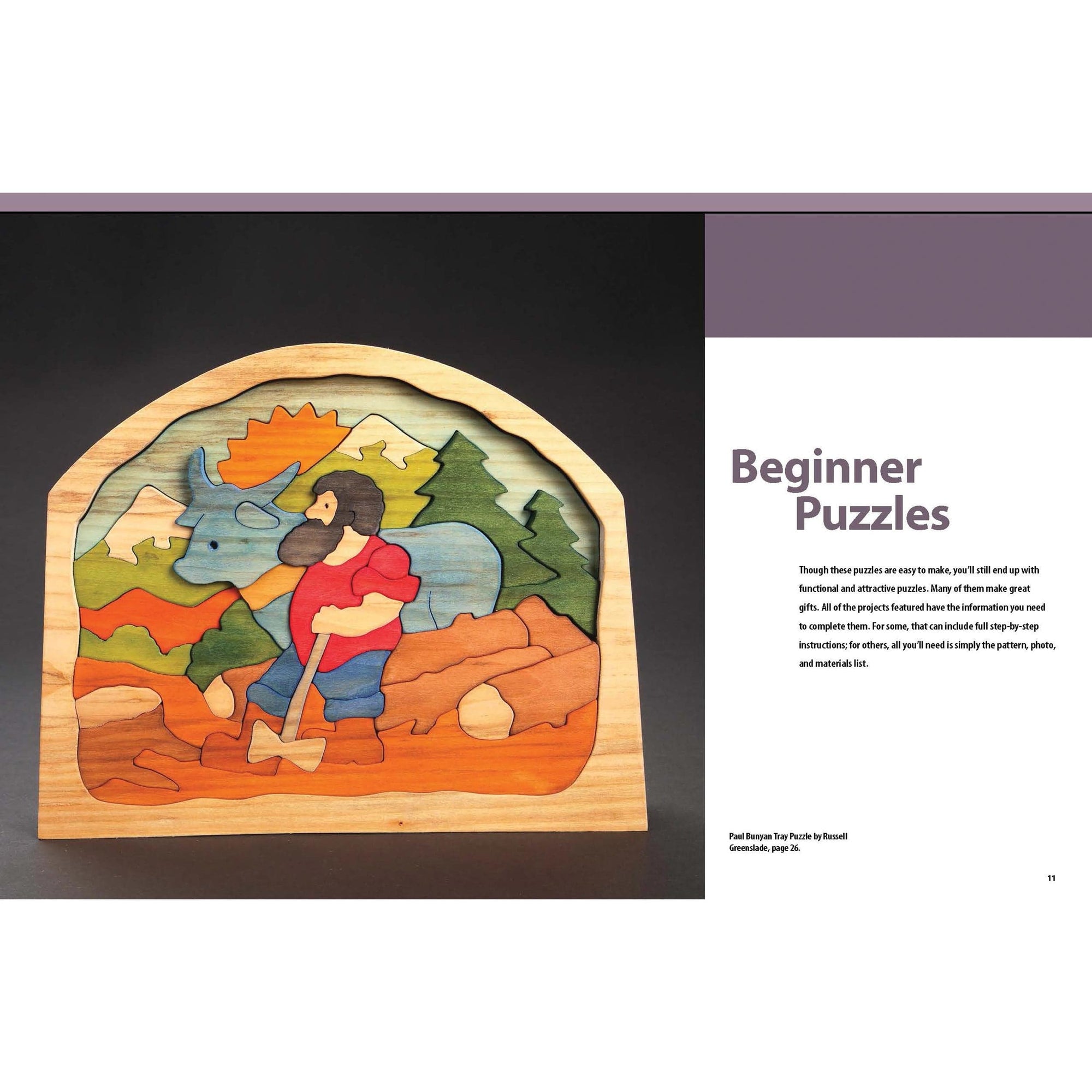 Wooden Puzzles - 31 Favorite Projects and Patterns alt 0