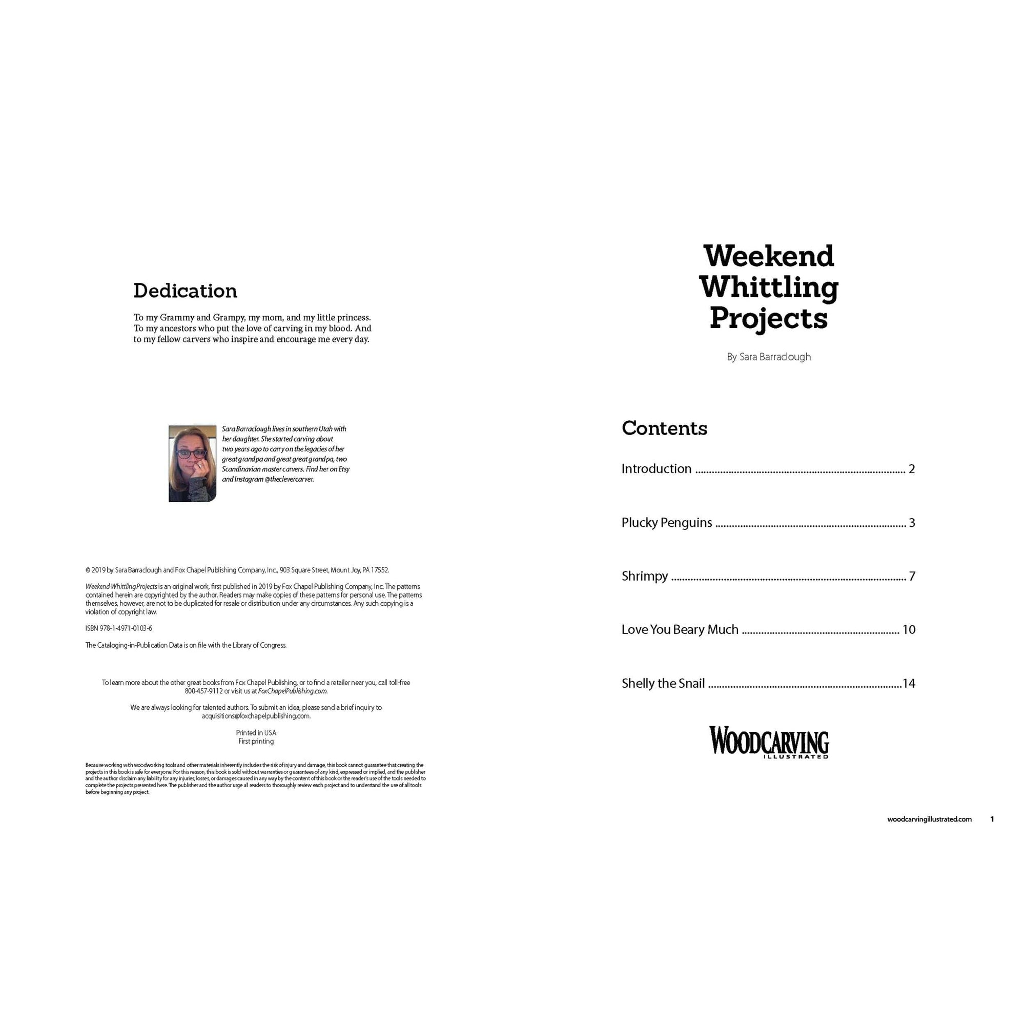 Weekend Whittling Projects - Four Quick & Easy Characters to Carve & Paint alt 0