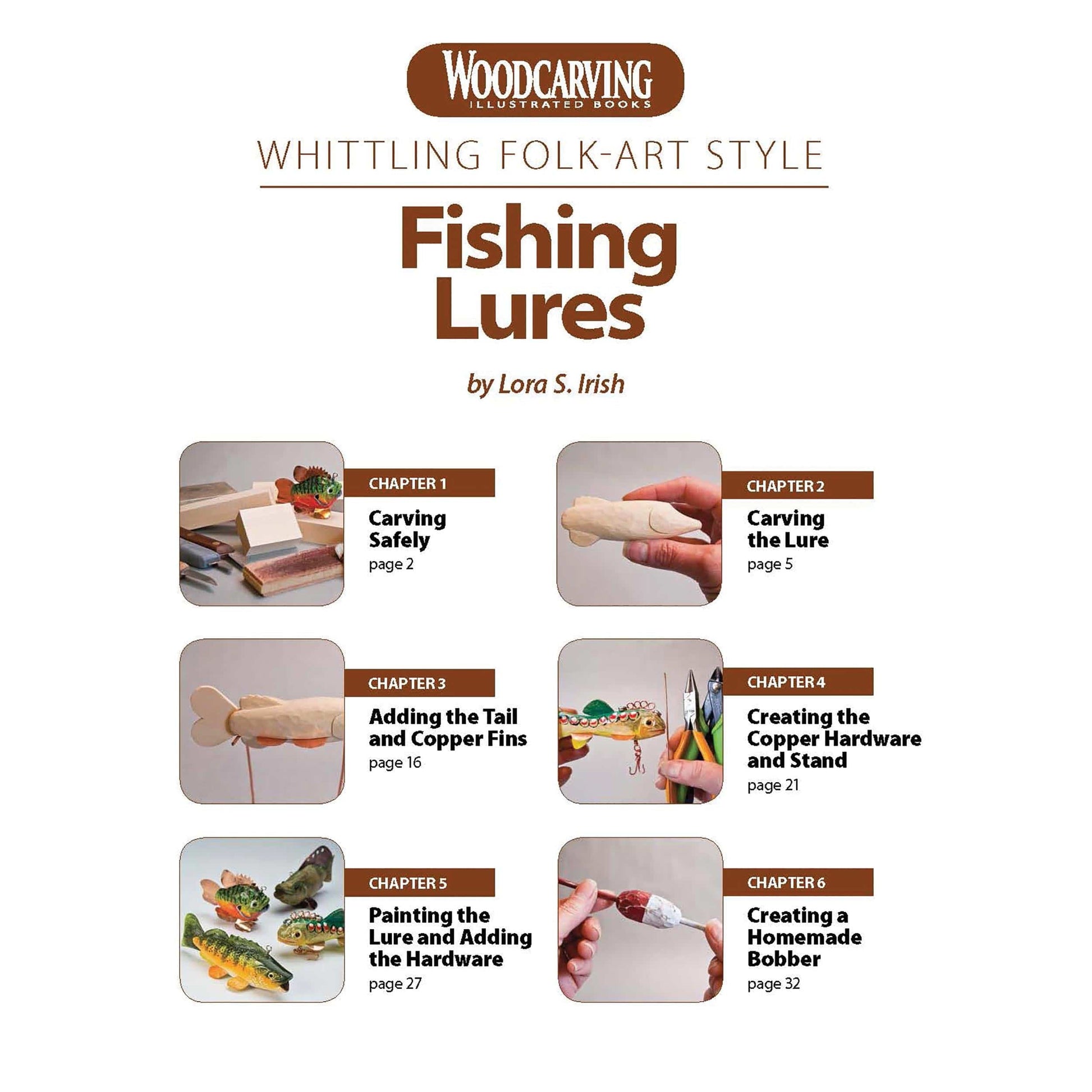 Whittling Folk-Art Style Fishing Lures alt 0