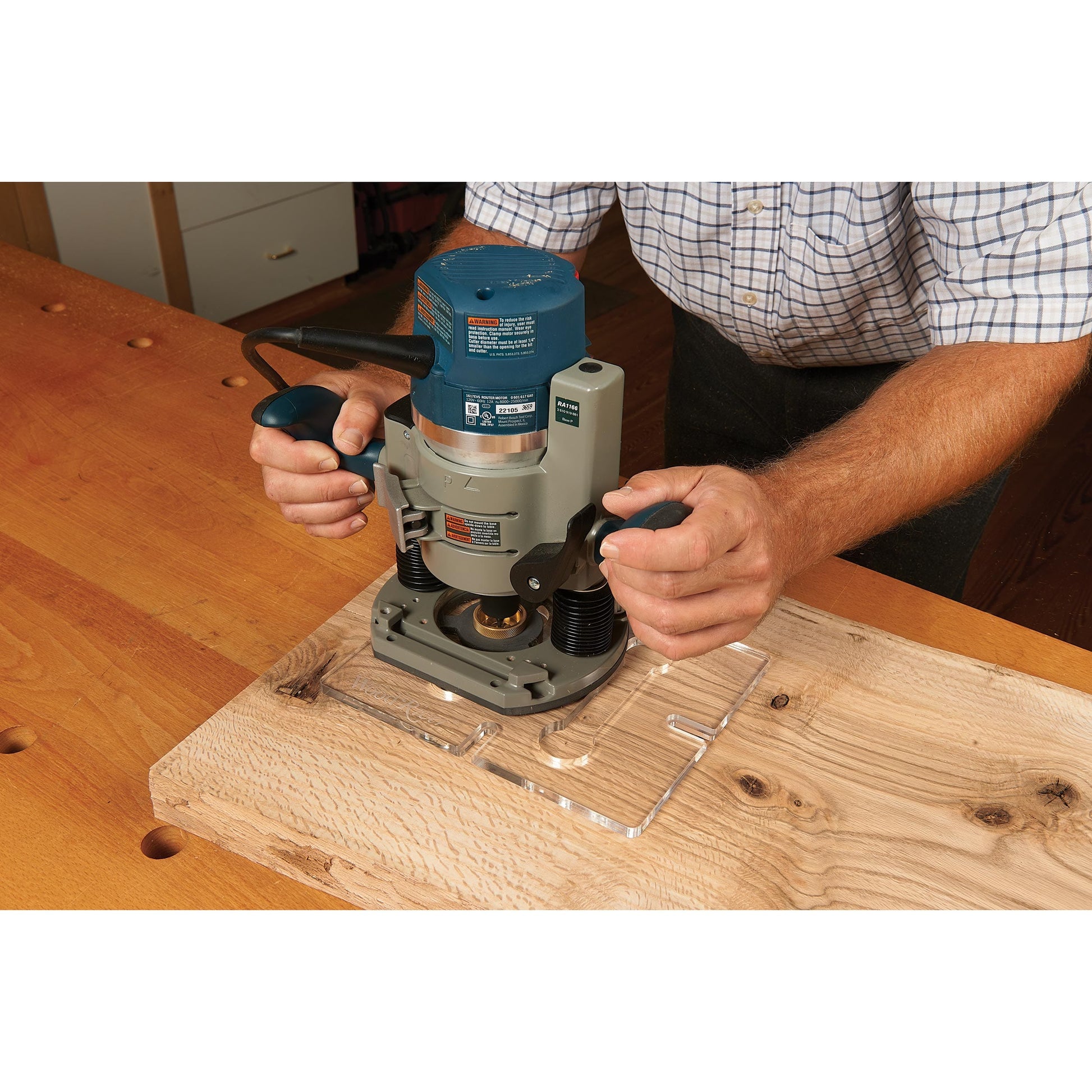 Router Inlay Template - Stitch alt 0