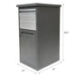ParcelWirx Lockable Package Delivery Box with Parcel Chute Graphite alt 0
