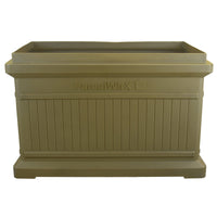 ParcelWirx Horizontal Package Delivery Box with Lift Off Lid Oak alt 0