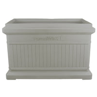 ParcelWirx Horizontal Package Delivery Box with Lift Off Lid Prestige Pewter alt 0