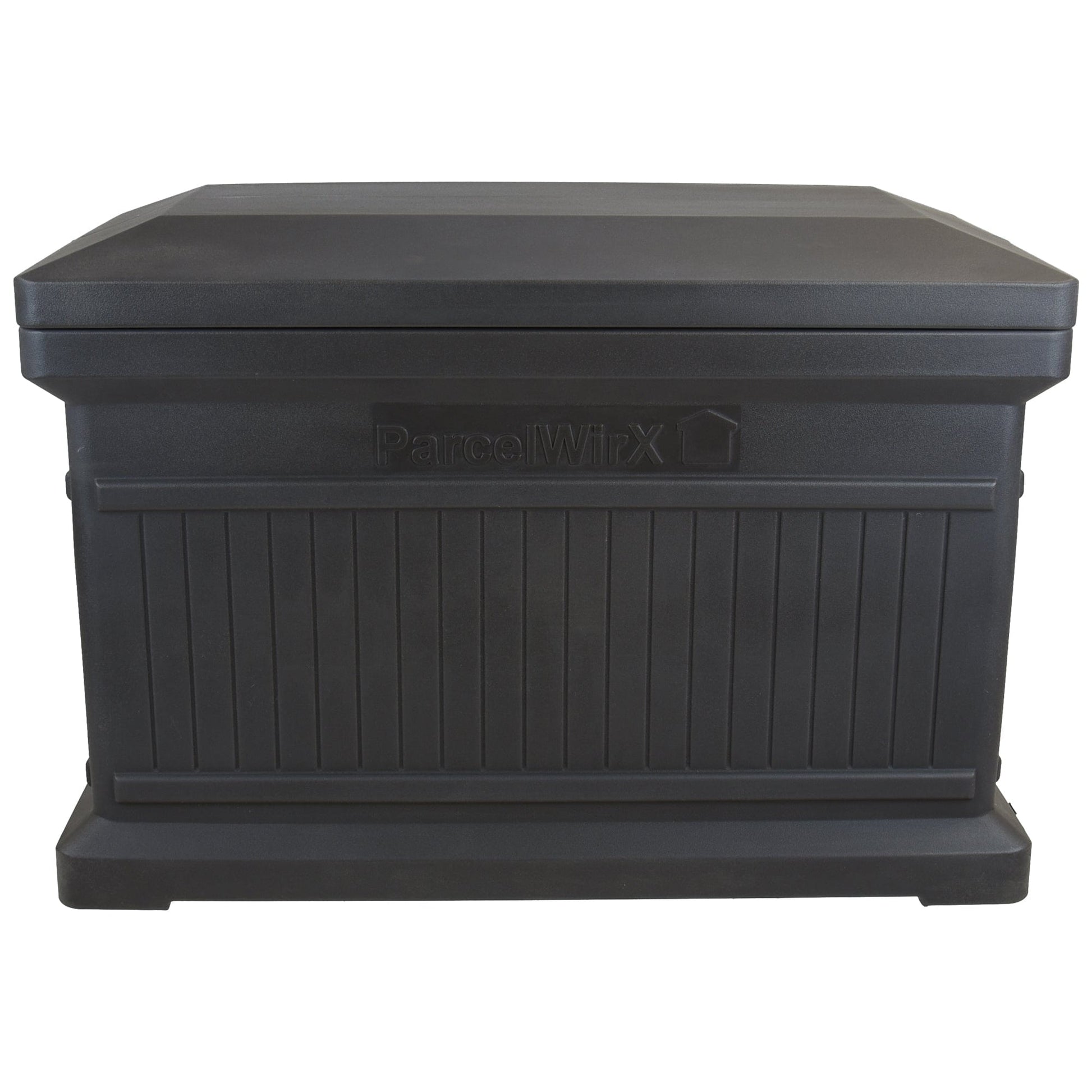ParcelWirx Horizontal Package Delivery Box with Lift Off Lid Graphite alt 0