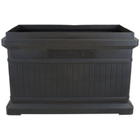 ParcelWirx Horizontal Package Delivery Box with Lift Off Lid Graphite alt 0